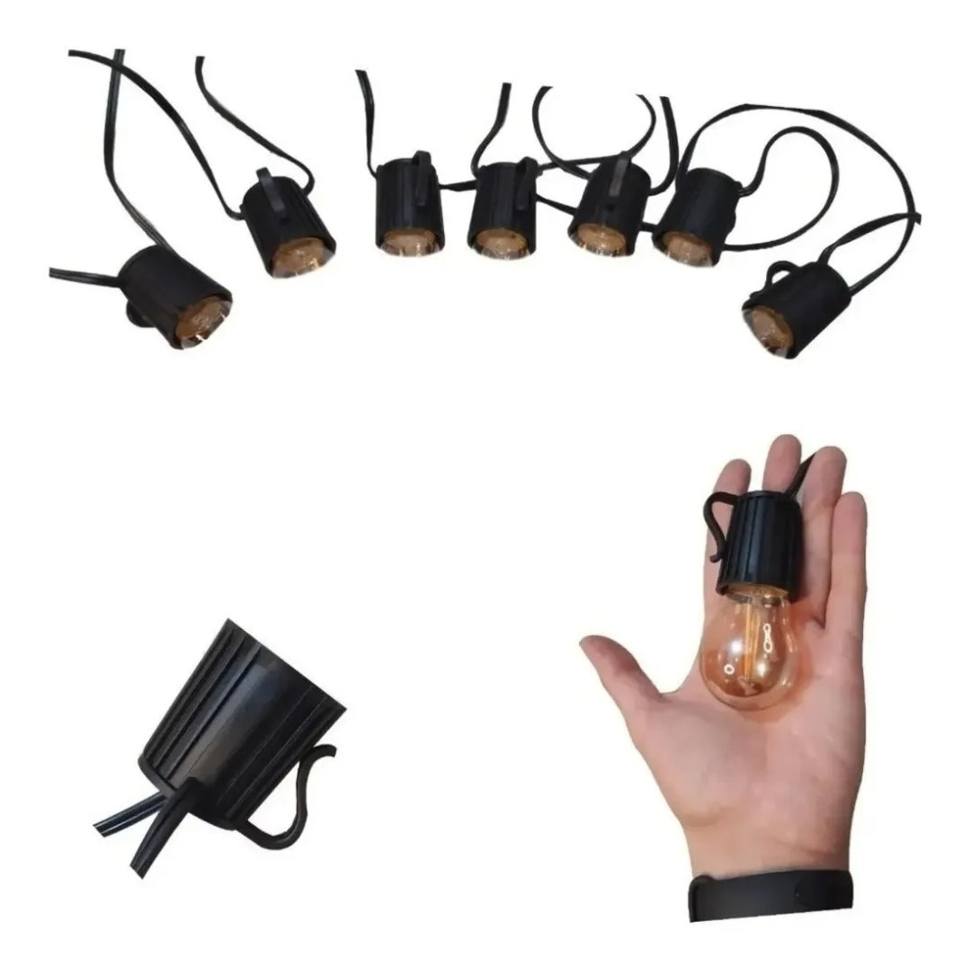 Ramal extension de 20 bombillos