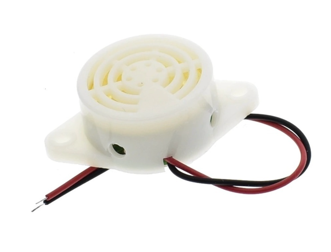BUZZER 12V 2.3CM X 1.5CM CON CABLE DC