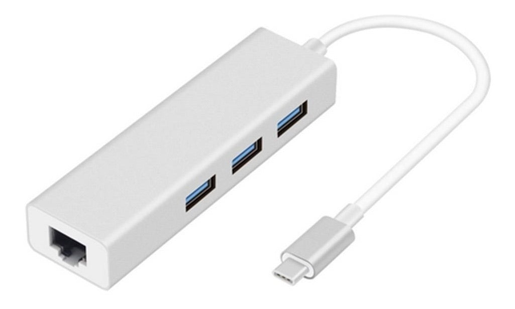 Tipo C a RJ45- USB